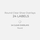 Clear Shoe Overlays Pack Contents