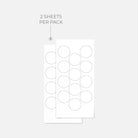 Clear Shoe Overlays Sheets Per Pack