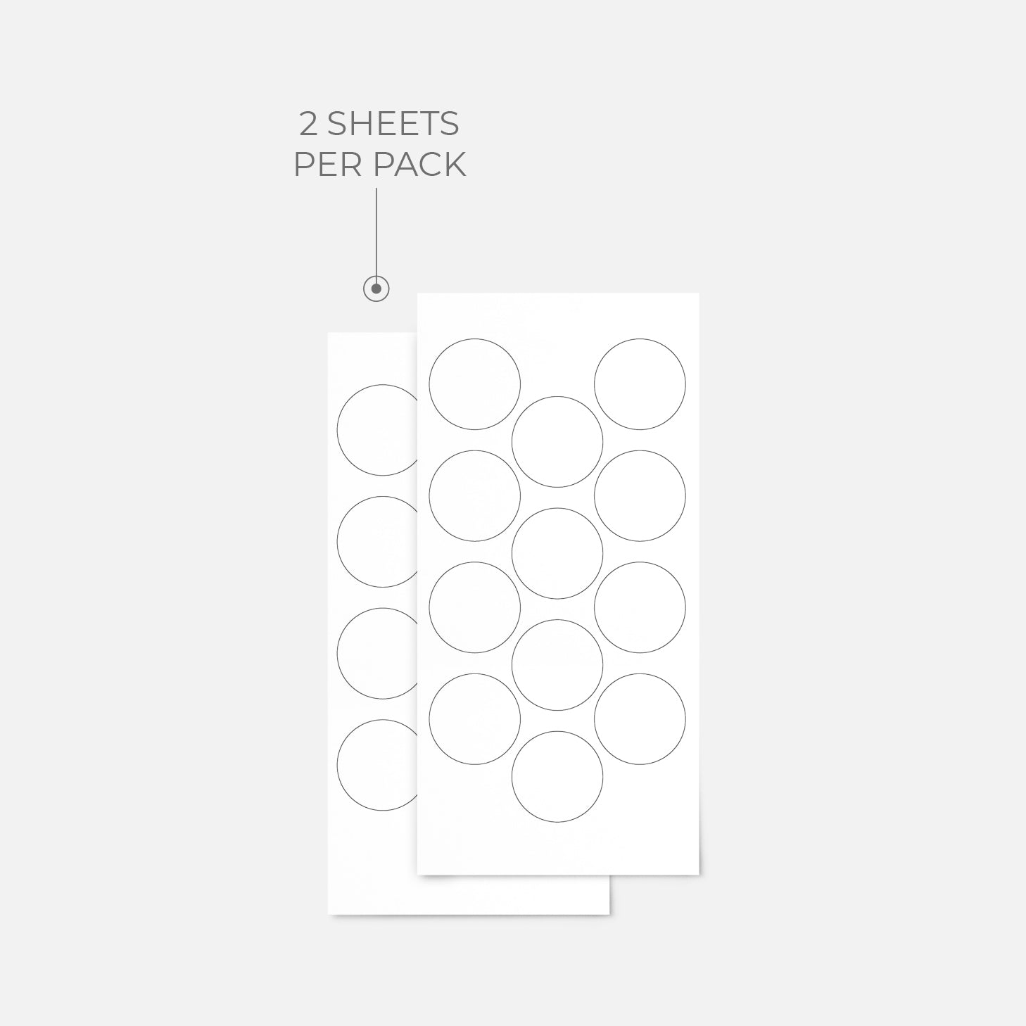 Clear Shoe Overlays Sheets Per Pack