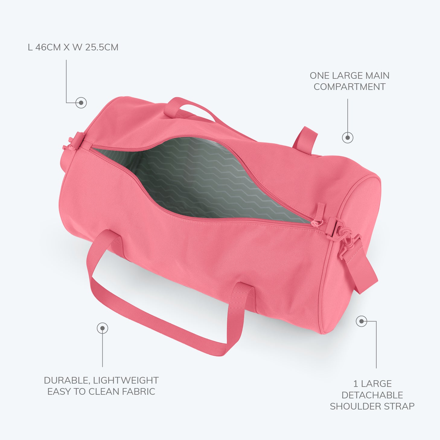 PINK orders duffle bag